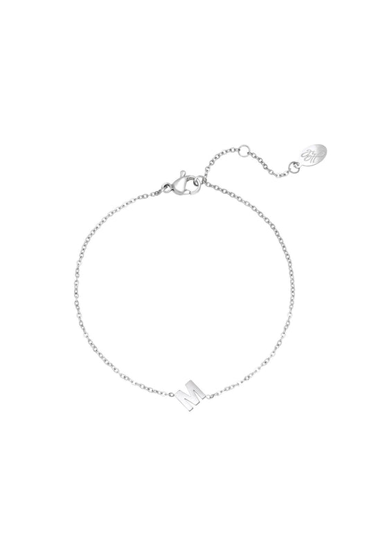 Bracciale lettera M