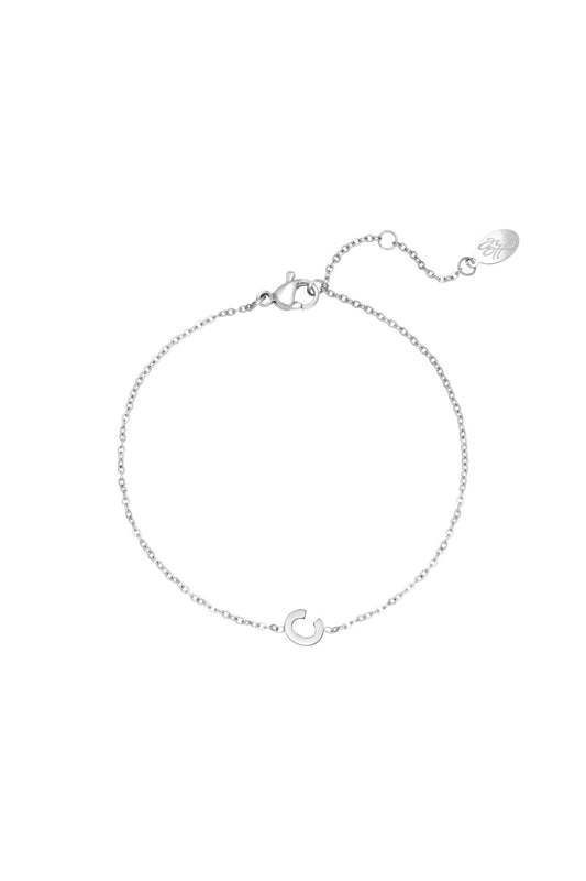 Bracciale lettera C